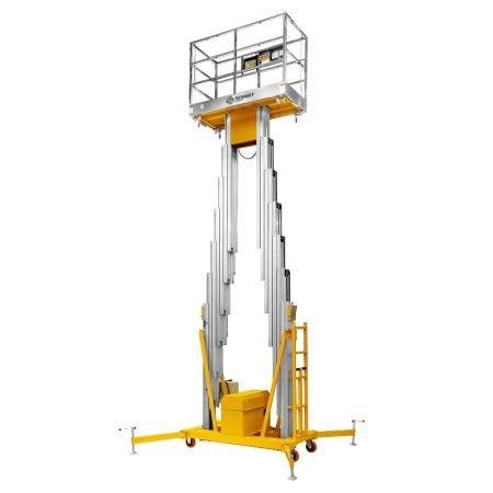 фото подъемник мачтовый несамоходный gtwy 10-200s (t) (ac&dc; 200 кг; 10 м) smartlift