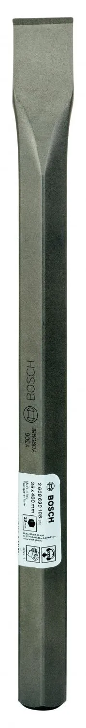 фото зубило bosch 400мм hex 28 мм (2608690108)